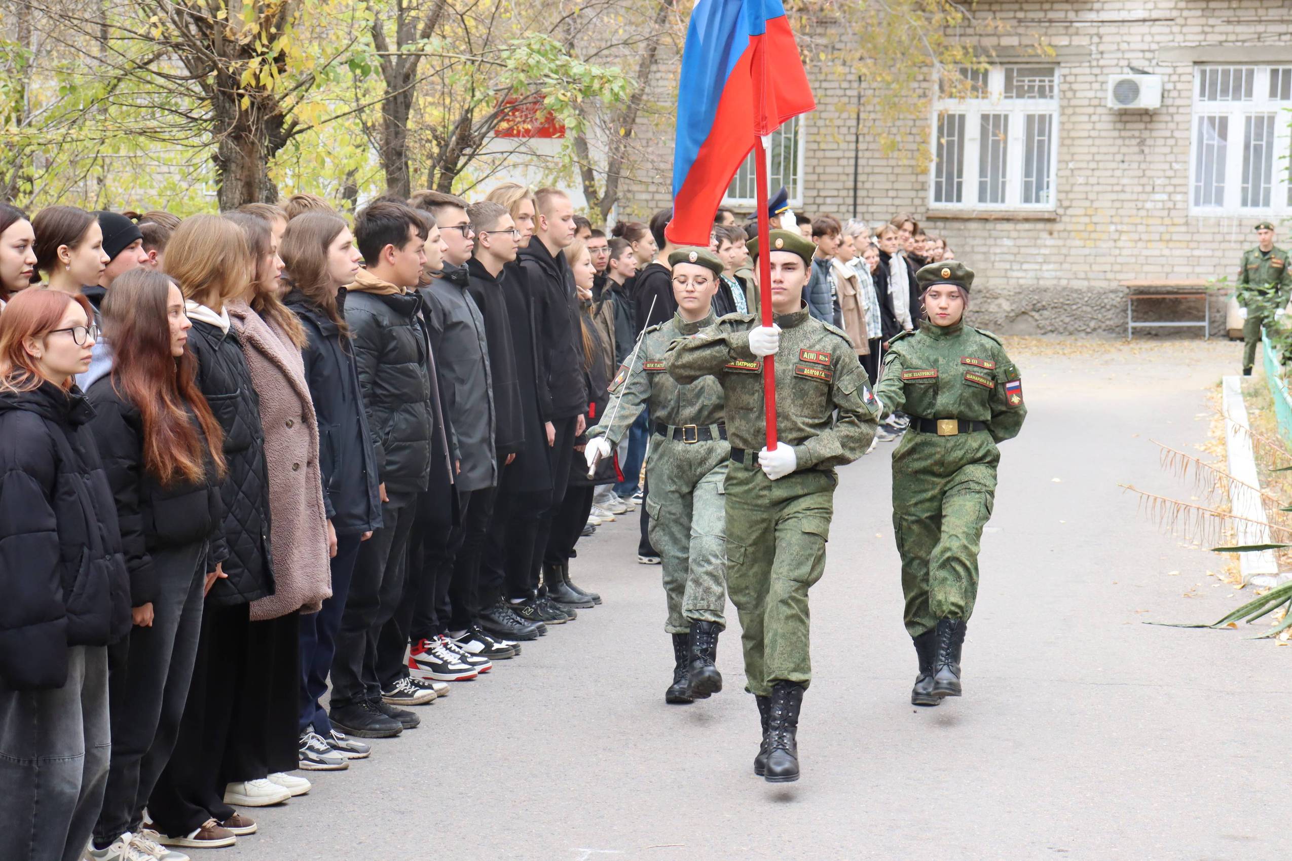 Смотр-конкурс строевой подготовки и военной песни