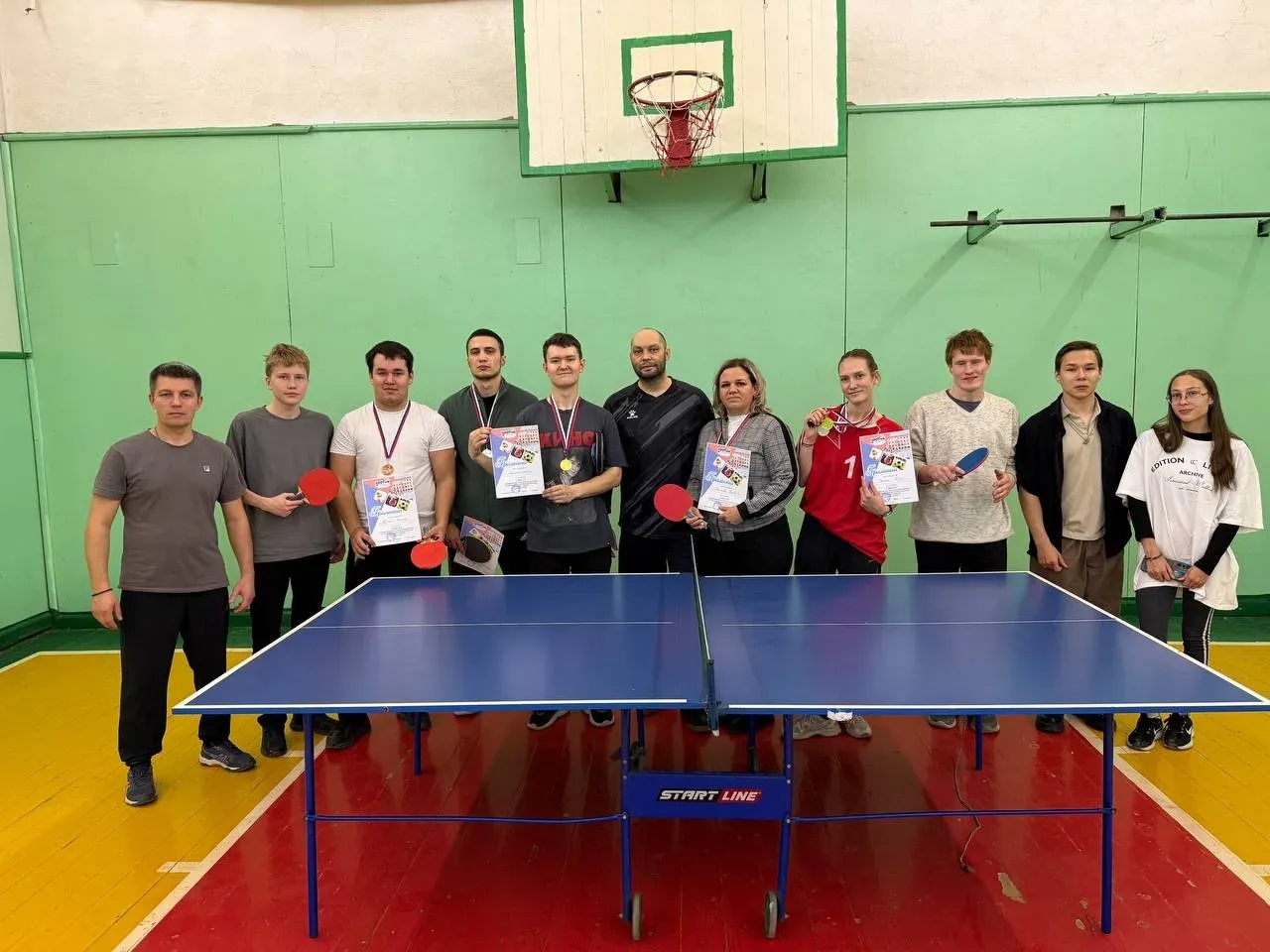 Турнир по настольному теннису