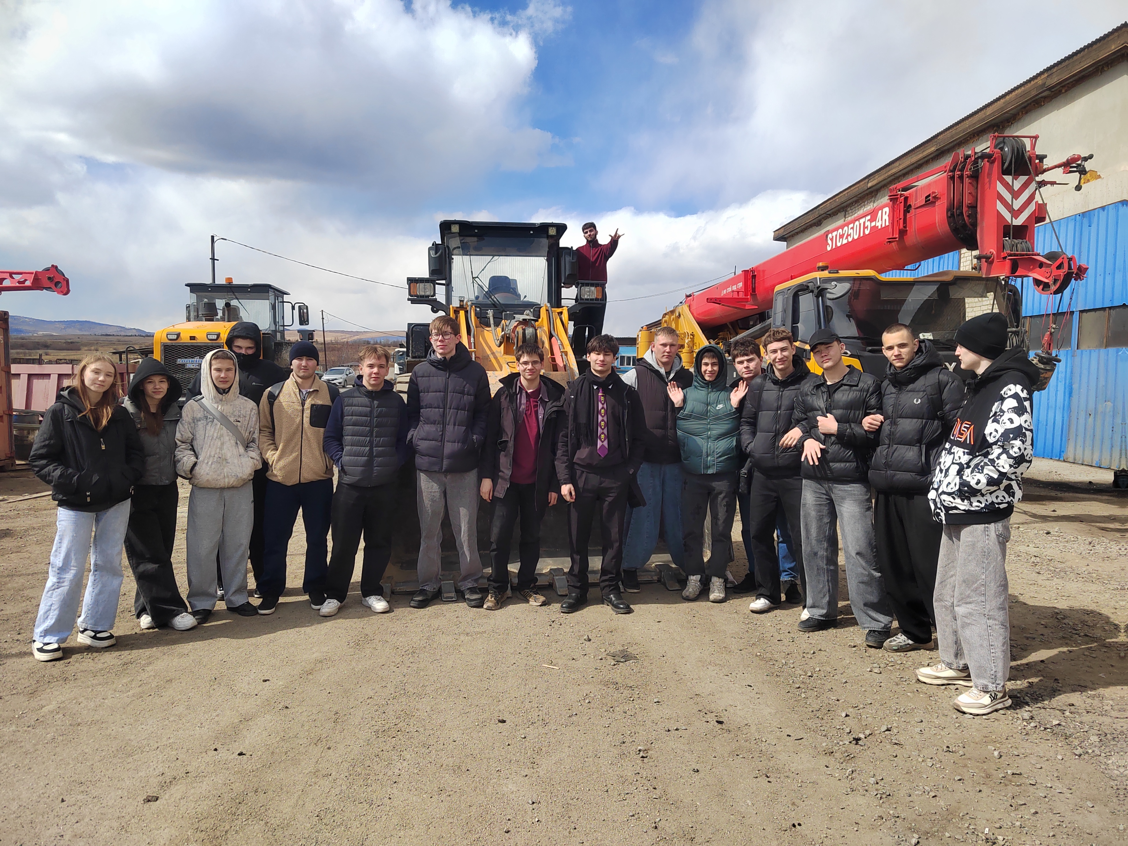 Осваиваем дорожные машины