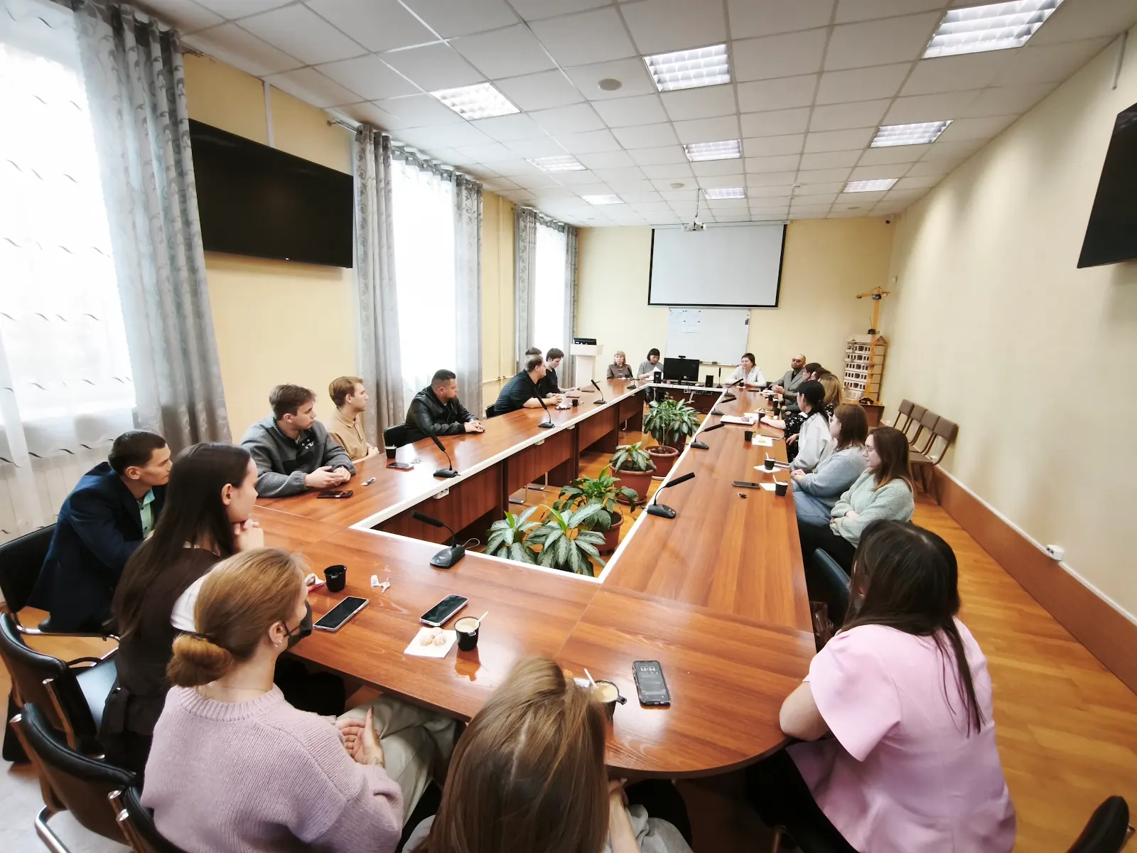День учителя в кругу коллег!